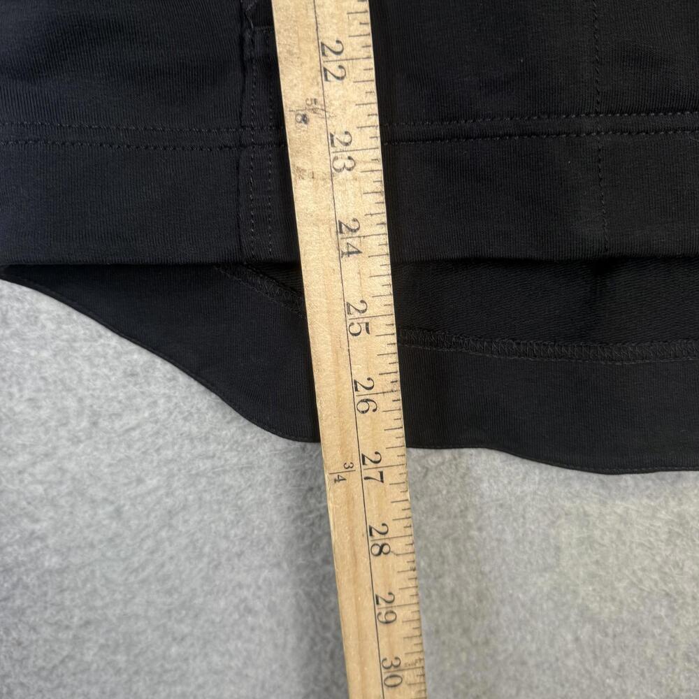 Eileen Fisher Women's Size Small Black Cotton Peacoat Jacket - Picture 6 of 8